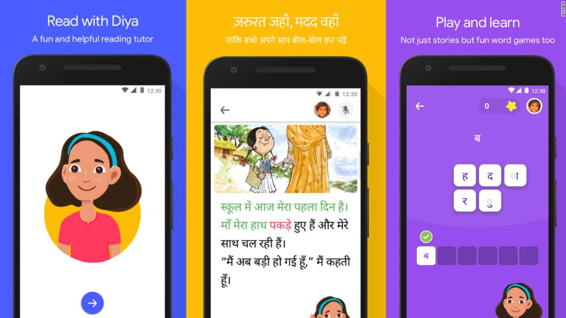 Google just launched an app to teach Indian kids to read