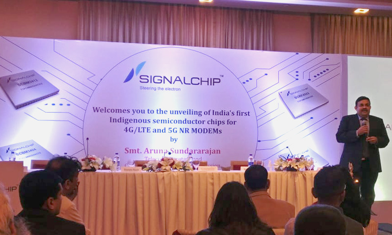Zoho Founder-backed Startup Unveils India’s 1st Made in India Semiconductor Chip for 4G/5G connectivity