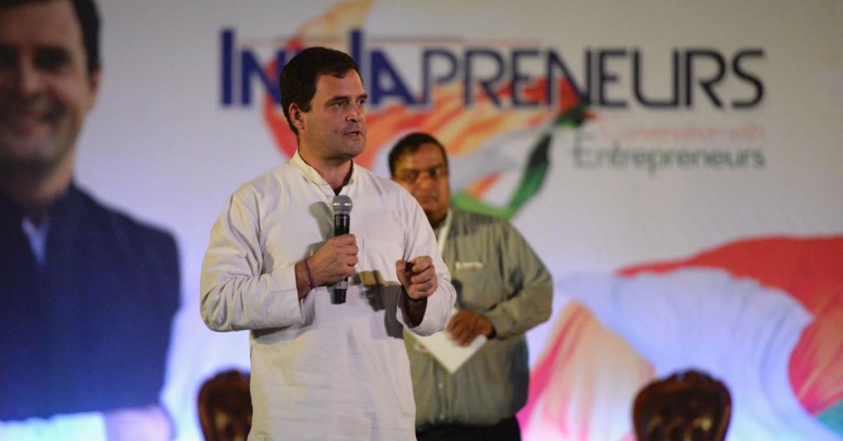 Congress Will Deal With Angel Tax, Ecommerce Policy Issues, Says Rahul Gandhi