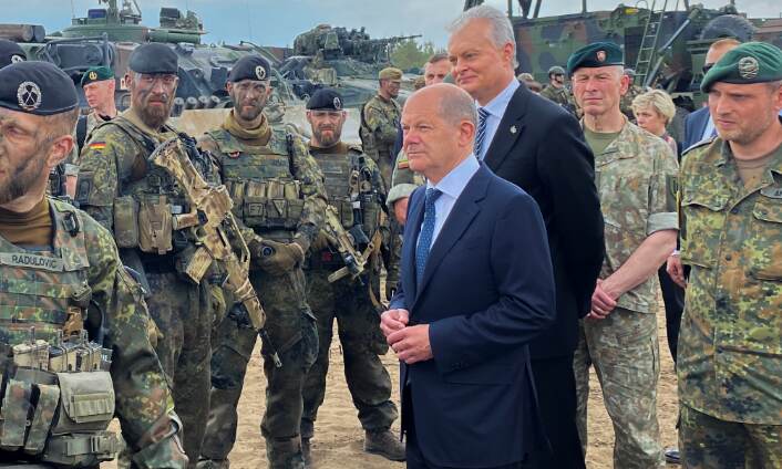 Germany Commits to Permanent Deployment of 4,000 Troops in Lithuania Germany Commits to Permanent Deployment of 4,000 Troops in Lithuania
