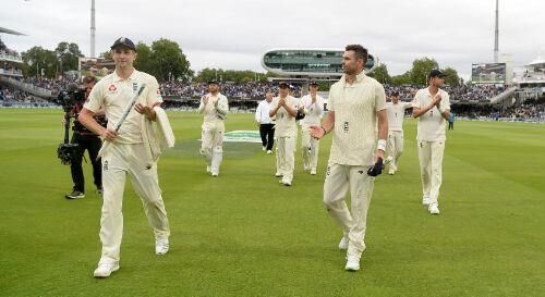 England beats India in Lords test match