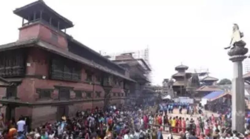Thousands Gather at Ancient Krishna Temple to Celebrate Lord Krishnas Birth Anniversary, Showcasing Enduring Devotion and Spiritual Significance