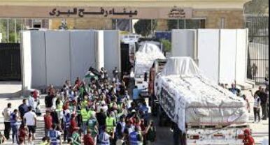 Second Aid Convoy to Gaza Met with Blast as Humanitarian Crisis Deepens amidst Ongoing Israeli-Hamas Conflict