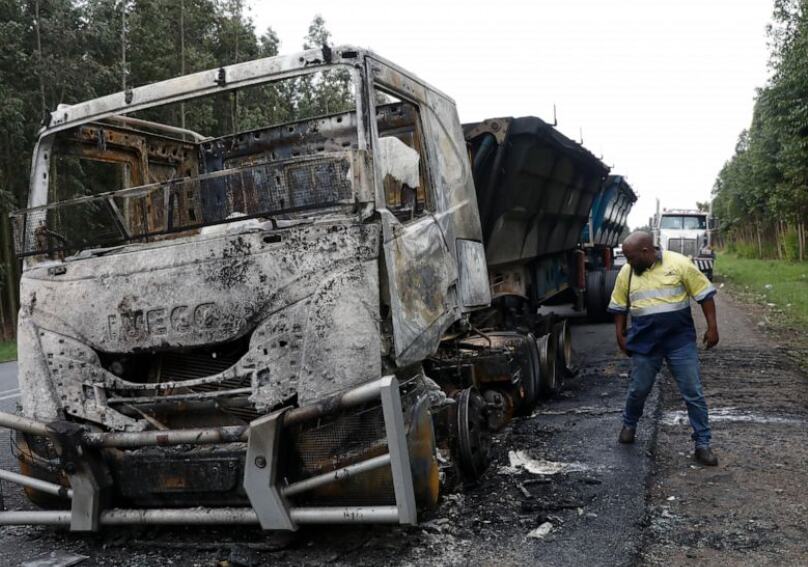 South Africa Deploys Army to Tackle Truck Burnings and Rising Unrest Amid Zuma Court Ruling