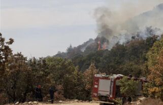 Mega Wildfire Rages On: Historic Inferno Engulfs Greece as International Forces Battle the Blaze