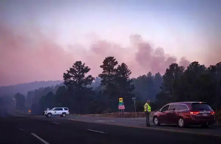 New Mexico Wildfire Claims One Life, Forces Thousands to Evacuate