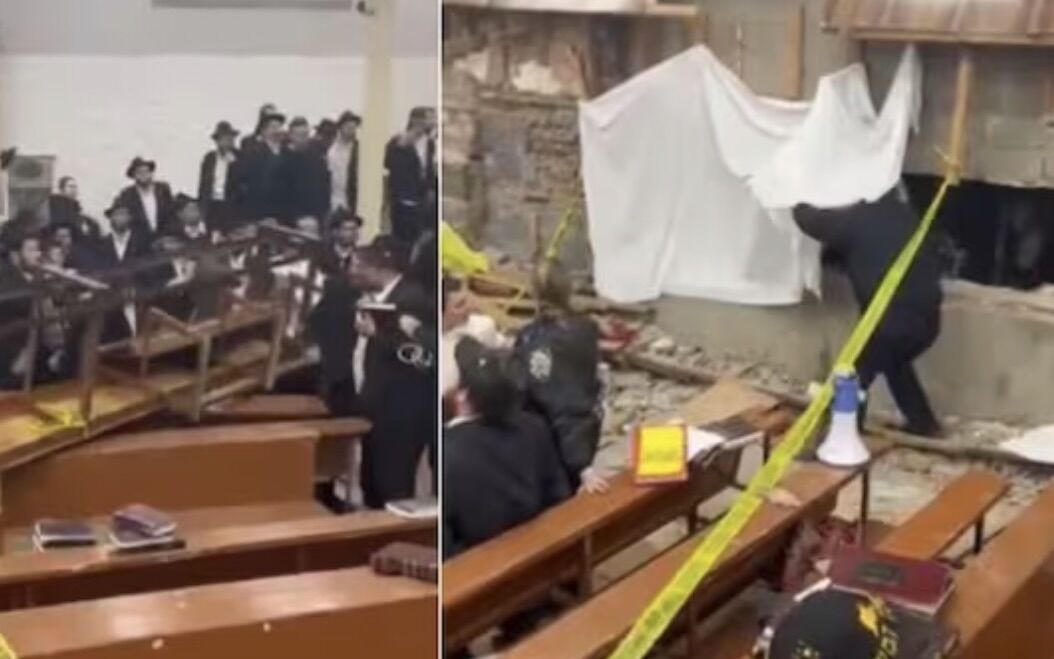 Orthodox Jewish Protesters Clash with Police Over Illegal Tunnel Discovery at Chabad Lubavitch World Headquarters