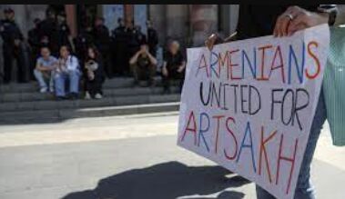 Refugees from War-Torn Nagorno-Karabakh Arrive in Armenia as Protests Erupt over Russian Peacekeepers Failure to Protect Armenian Population