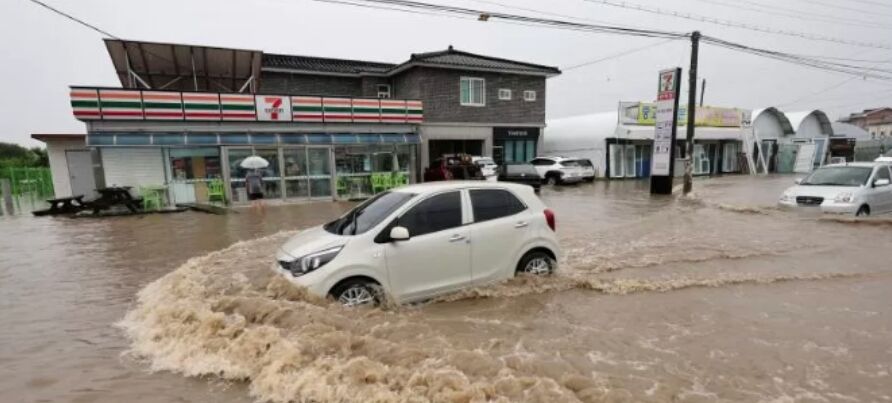 Deadly Storm Ravages South Korea: 40 Dead, 10,000 Evacuated, and Countless Trapped in Submerged Vehicles