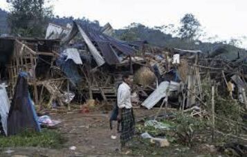 Myanmars Military Accused of Airstrike on Displaced Persons Camp, Leaving Dozens Dead and Wounded