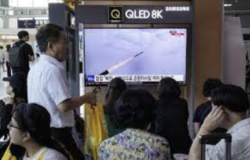 North Korea Launches Cruise Missiles and Threatens Nuclear Attack in Protest of US Submarine Docking