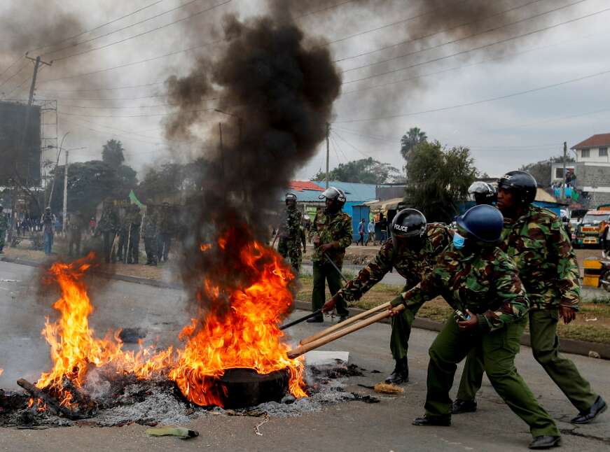 Kenyan Police Clash with Protesters as Tax Hikes Fuel Unrest