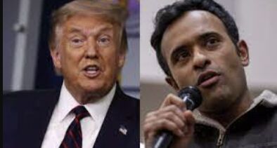 Trump Takes Aim at Rival Vivek Ramaswamy in Heated Republican Nomination Battle