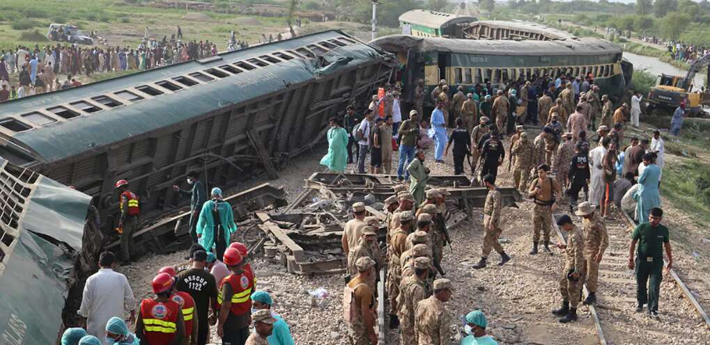 Tragedy Strikes Again: Deadly Train Derailment Claims 28 Lives in Pakistan