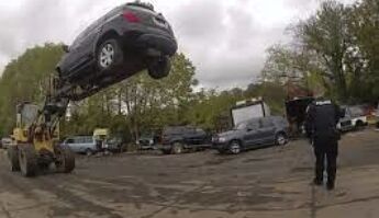 Forklift Hero: Ohio Operator Lifts Alleged Car Thief 20 Feet in the Air Until Police Arrive