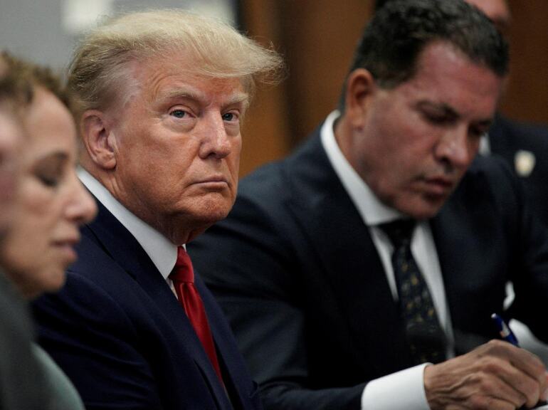Trump Faces Trial: Defiant Ex-President Pleads Not Guilty, Sets Stage for Legal Battle