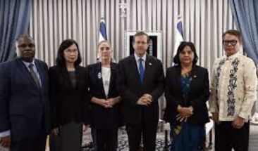 Israel President Herzog Convenes With Ambassadors to Address Tragic Aftermath of Hamas Terror Invasion