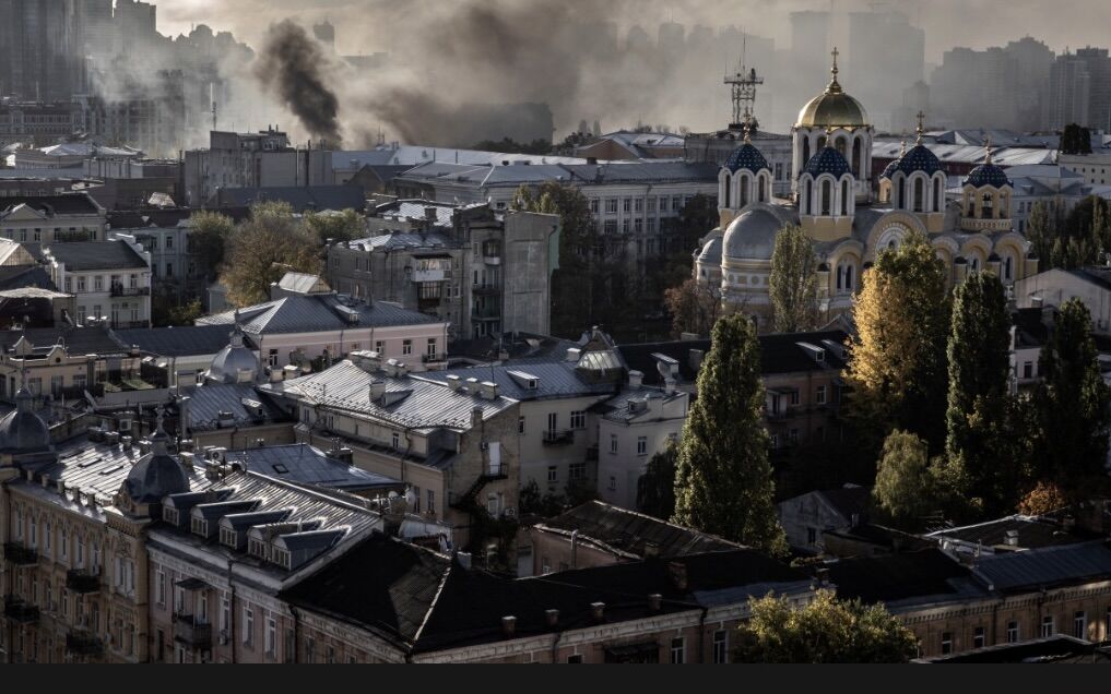 Russian Missile Attack Leaves Trail of Destruction in Ukraines Largest Cities