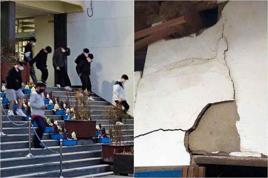 Magnitude 4.8 Earthquake Hits Southern South Korea