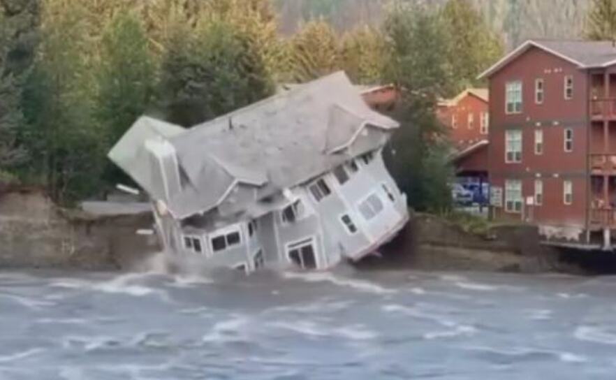 Million-Gallon Deluge: Alaska Mansion Swept Away in Devastating Glacier Flood