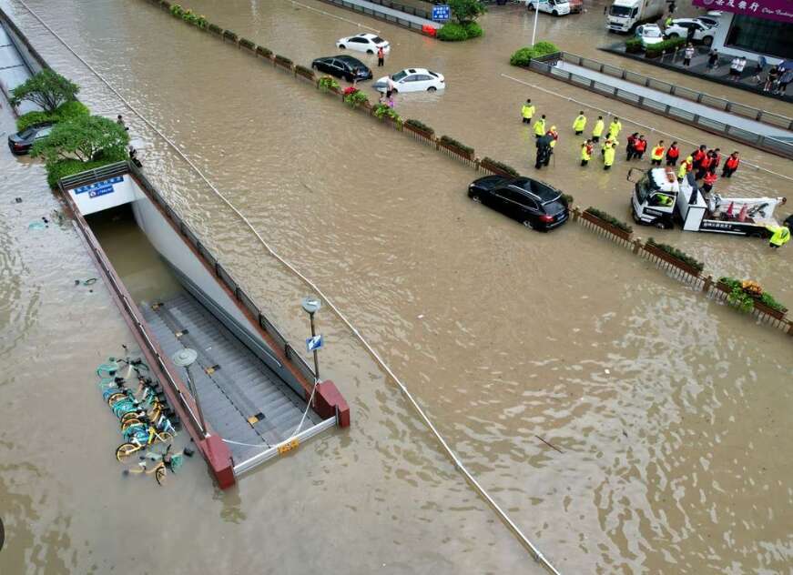 Typhoon Doksuri triggers mass evacuations as Beijing battles relentless rainfall