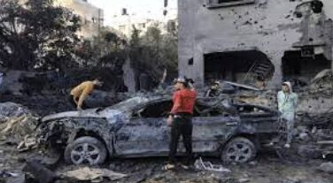 Tragic Israeli Air Strike Hits Gaza Hospital, Killing Palestinian, Amidst Conflicting Accounts