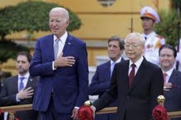 US President Biden Strikes Key Deals with Vietnam, Bolstering Supply Chains and Security Amid China Concerns