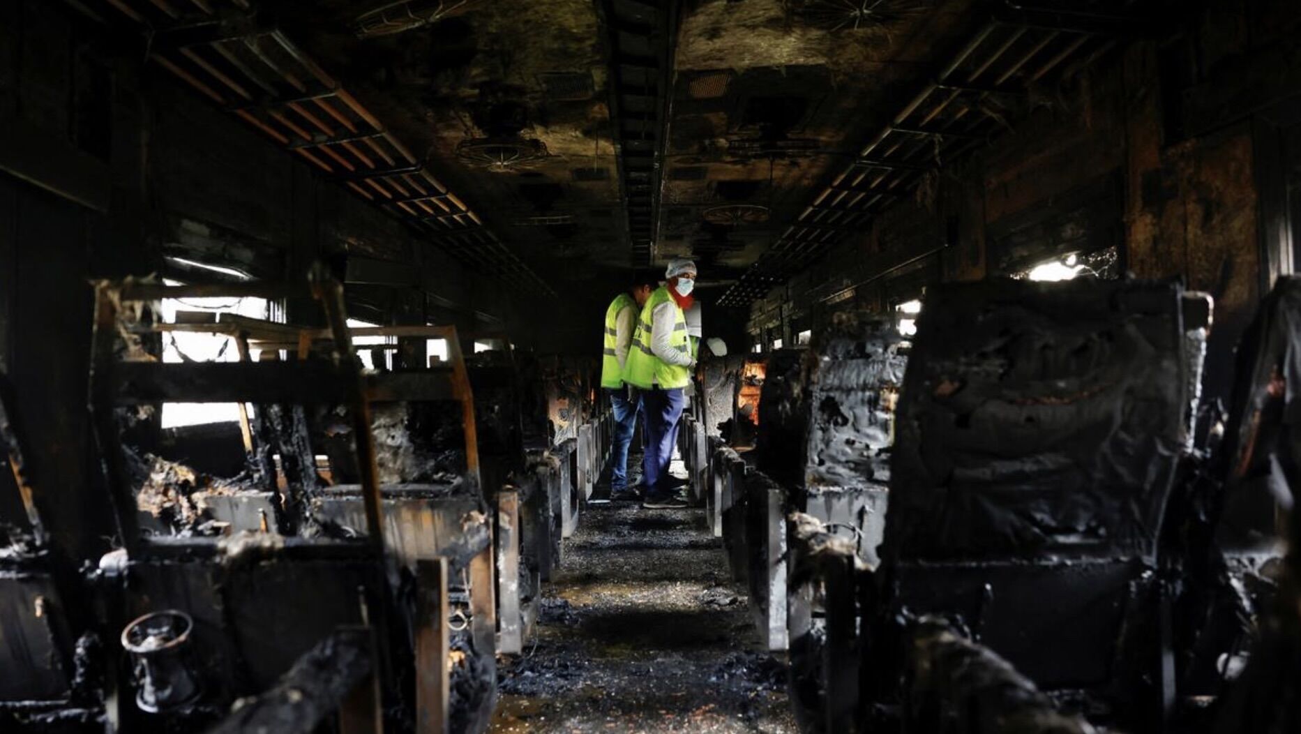 Deadly Arson Attack on Passenger Train Amidst Political Unrest in Bangladesh