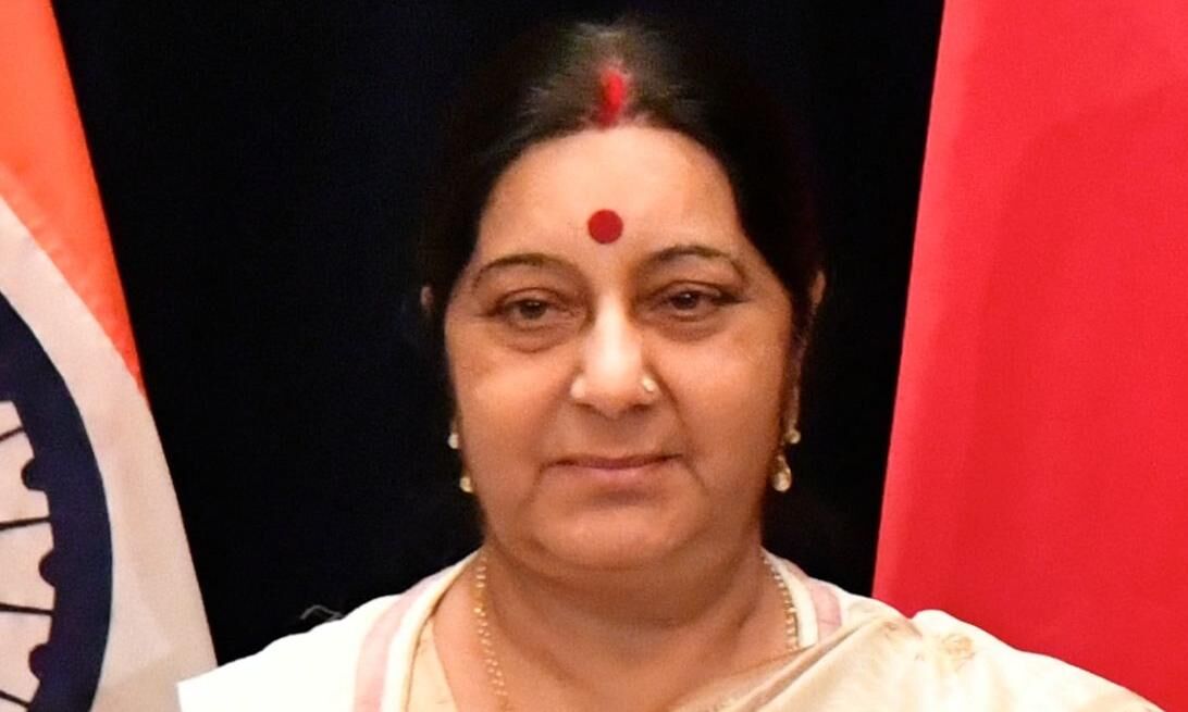 External affairs minister of India Sushma Swaraj. Pic for representational purpose only.