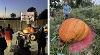 Missouri Man Sets Guinness World Record for Longest Pumpkin Boat Journey, Defying Cold and Slimy Conditions