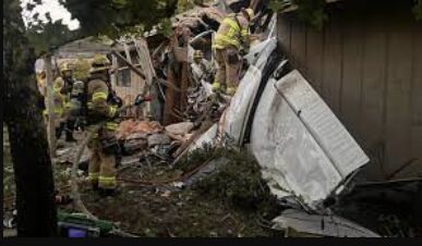 Tragedy Strikes as Small Plane Crashes into Home, Two Dead and One Injured