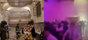 Wedding Day Nightmare: Newlyweds and Guests Plunge 25 Feet Through Collapsed Dance Floor
