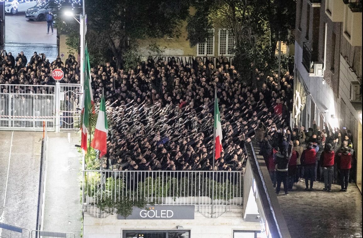 Controversial Fascist Salute Sparks Outrage and Division in Italy