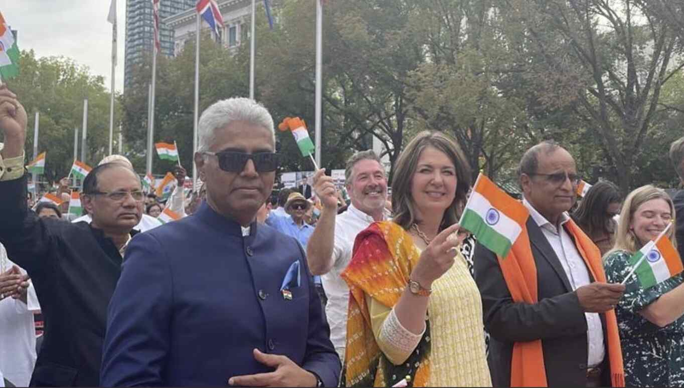 Strong India-Canada Bond Shines Through Independence Day Celebrations, Despite Pro-Khalistan Protests