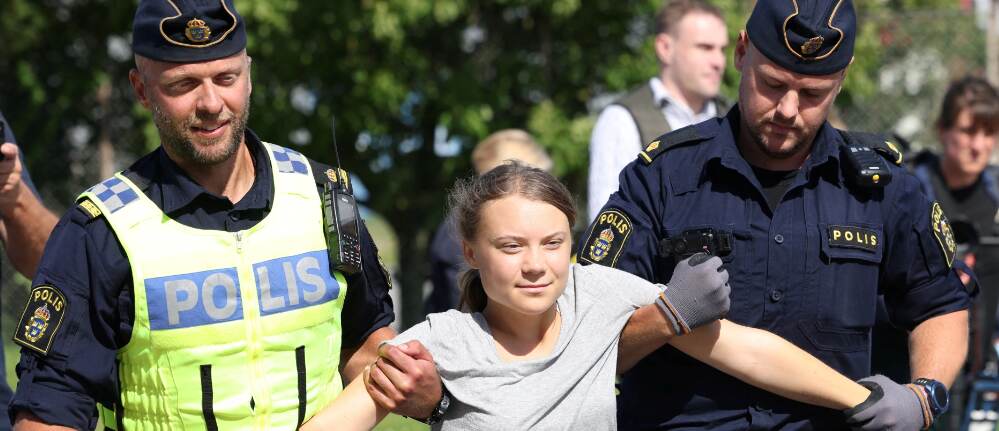 Greta Thunberg Unyielding: Removed by Police and Fined in Sweden