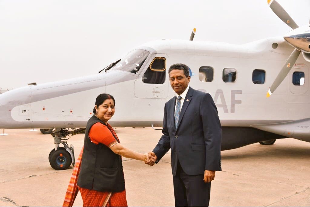 India gifts Seychelles Dornier aircraft: Agreement on naval base project