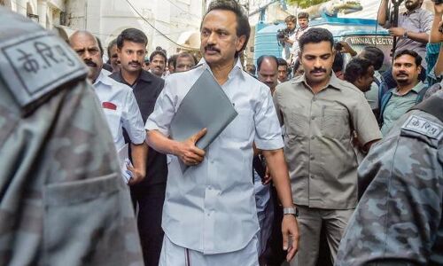 Opposition boycotts assembly in Tamil Nadu Opposition boycotts assembly in Tamil Nadu
