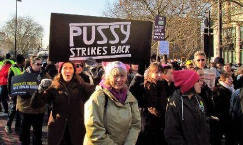 Huge protests against Donald Trump in London Huge protests against Donald Trump in London