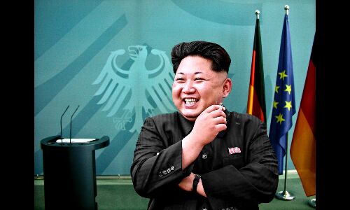 A reclusive Kim seems to be portray a different image of himself post international sanctions in response to his nuclear testing. Pic for representational purpose only.