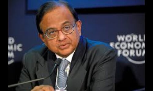 Former Union Finance Minister P. Chidambaram