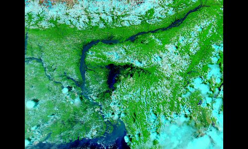 The Brahmaputra originates from Tibet and flows into Arunachal Pradesh and Assam and later drains into the Bay of Bengal through Bangladesh. Pic for representational purpose only.