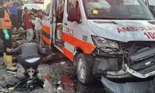 Israeli Attacks on Gazan Ambulances Halt Evacuations; International Pressure Mounts for Ceasefire Israeli Attacks on Gazan Ambulances Halt Evacuations; International Pressure Mounts for Ceasefire