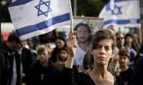 Hundreds Rally at UN Headquarters in Geneva, Demanding Hostages Release in Wake of Deadly Hamas Attack on Israel