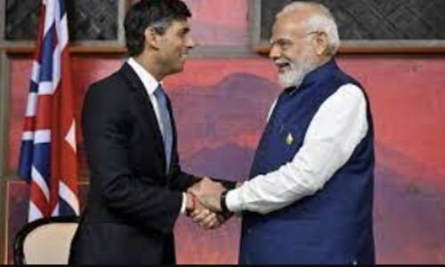 PM Modi and UKs Sunak Join Forces to Condemn Hamas Attacks and Bolster Trade Relations