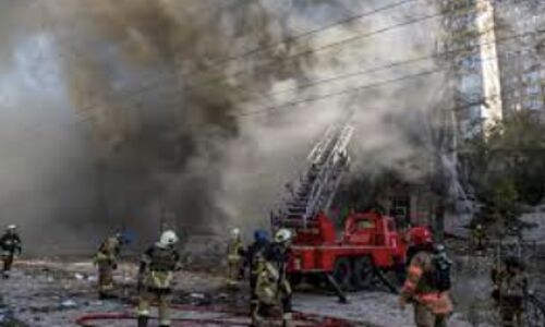 Russia Launches Over 30 Drones in Overnight Attack on Ukraines Capital, Leaving Destruction and Fear in its Wake