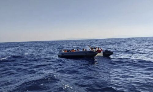 Greek Coast Guard Rescues 150 People Attempting Dangerous Journey Across Aegean Sea Greek Coast Guard Rescues 150 People Attempting Dangerous Journey Across Aegean Sea