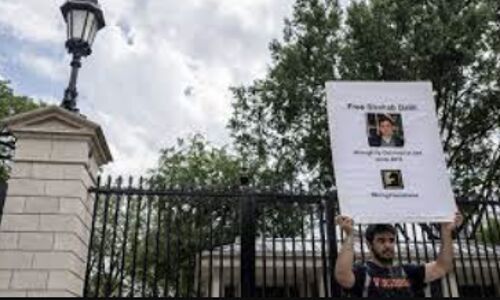 Desperate Father-Son Hunger Strike Outside White House Puts Focus on US Citizens Unjust Captivity in Iran