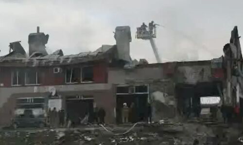 Russian Missile Attack Leaves 3 Dead in Lviv, Ukraine