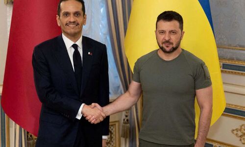 Qatar Pledges $100 Million in Humanitarian Aid to Ukraine, Promoting Social and Humanitarian Projects