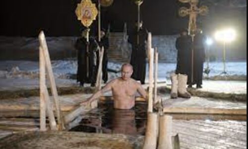 Putin Takes a Plunge: Russian President Celebrates Orthodox Epiphany with Icy Dip
